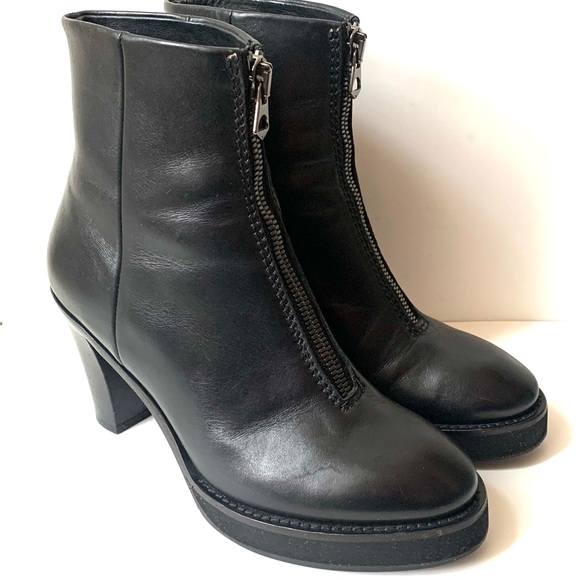 Acne Studios Elise Zip Ankle Boots - Picture 7 of 15